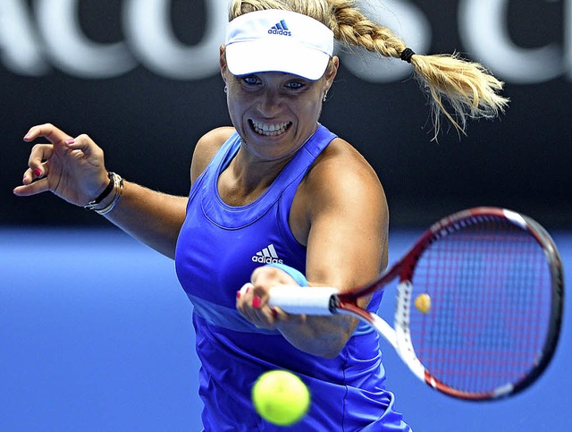 Gekmpft, aber verloren: Angelique Kerber  | Foto: afp