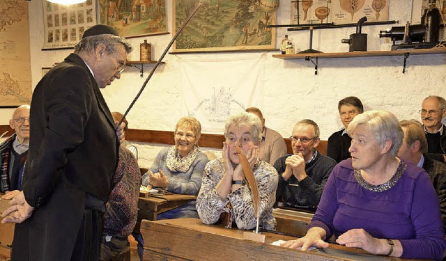 Gste aus der Schweiz drckten die Sch...ider  eine Zeitreise in die Kindheit.   | Foto: Sigrid Umiger