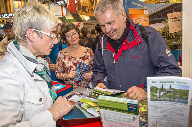 Petra Kaiser von der Touristinfo in Bo...chtensteig oder Radweg Sdschwarzwald.  | Foto: Wilfried Dieckmann