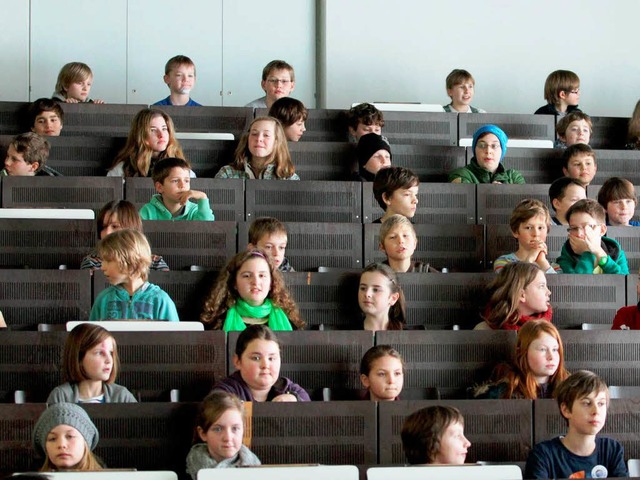 Die Kinder-Uni der Hochschule war zuletzt immer schnell ausgebucht.  | Foto: Hochschule Offenburg