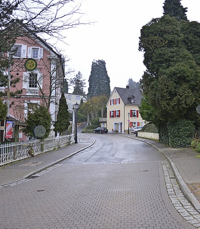 1,2  Millionen Euro investiert Badenweiler in die  Badstrae.   | Foto: Umiger