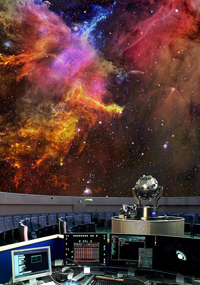 Himmel noch mal: Das Planetarium zhlt...rtet jetzt aber steigendes Interesse.   | Foto: Planetarium