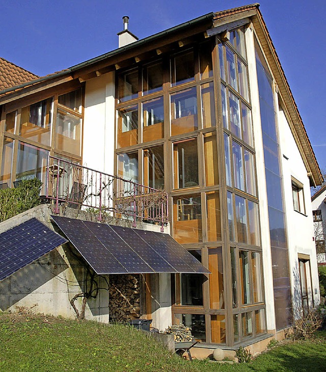 Das energieautarke Haus in Lrrach   | Foto: Rskamp
