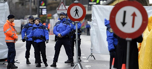 Sicherheitsvorkehrungen im schweizerischen Montreux   | Foto: afp