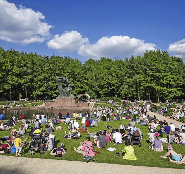 Dem Trubel entkommen: Lazienki-Park, Warschau   | Foto: AdamOleksiak