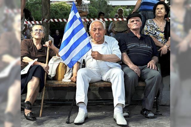 Griechenland wird zum Land der Greise