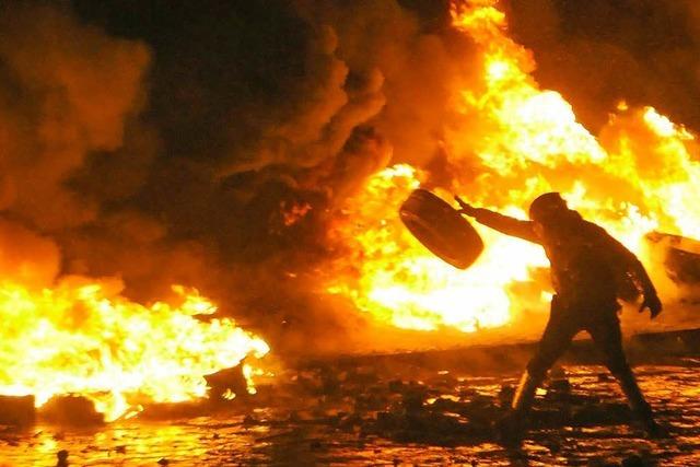 Tdliche Schsse: Gewalt in Kiew eskaliert