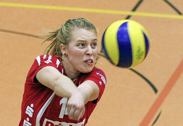 Libera Franziska Fried trug mit ihrer ...isierung des Teams vom  VC Offenburg.   | Foto: Archiv: Alexandra Buss