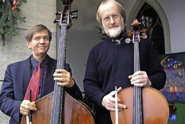 Faszination von Cello und Kontrabass