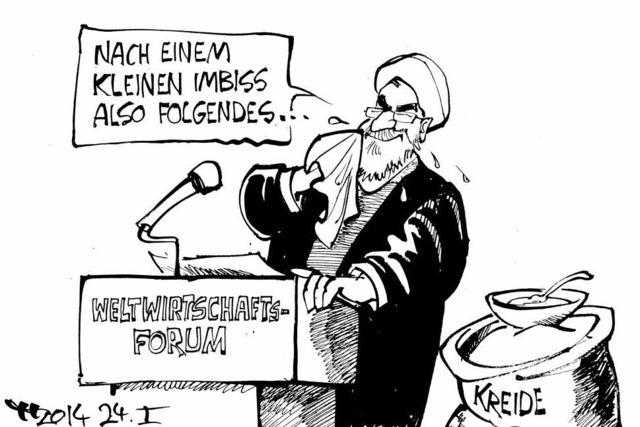Das Wort hat Hassan Ruhani