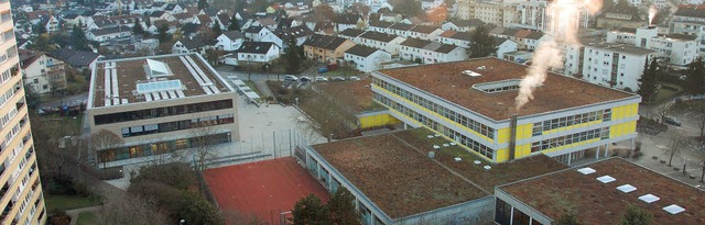 Das Schulzentrum Egerstrae knnte mit...t produziertem Strom versorgt werden.   | Foto: Frey