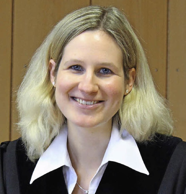 Isabelle Gpper ist seit vergangenem August Richterin in Neustadt.  | Foto: Sina Gesell