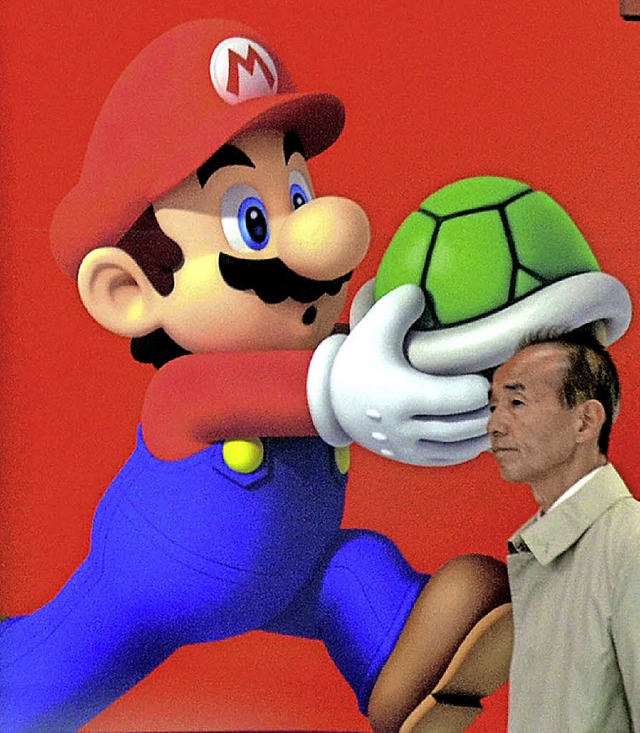 Nintendos beliebte Spielfigur Super Mario  | Foto: AFP
