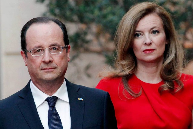 Hollande und Trierweiler sind kein Paar mehr.  | Foto: dpa