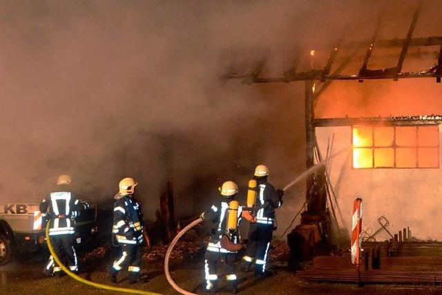 Gewerbebetrieb in Flammen – Brandstiftung?