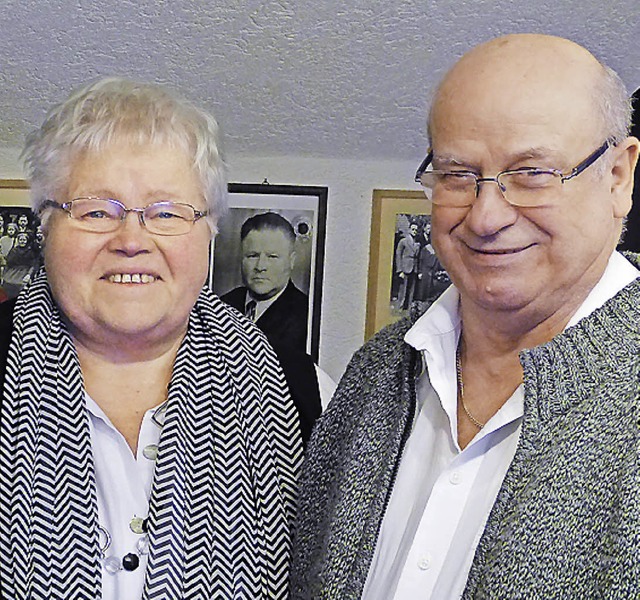 Hannelore und Erich Kanzinger  | Foto: Aribert Rssel