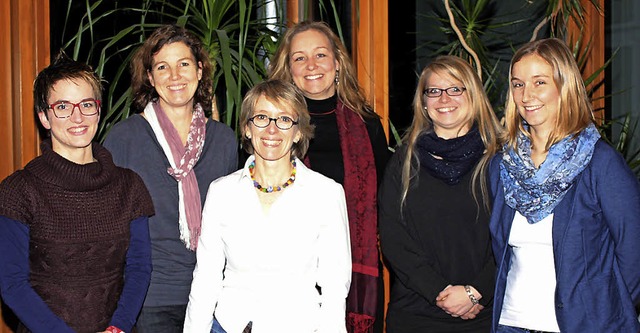 Vorstand  (v. li.): Marianne Seidler, ... Reichenbcher und Christina Mhlhaupt  | Foto: doro