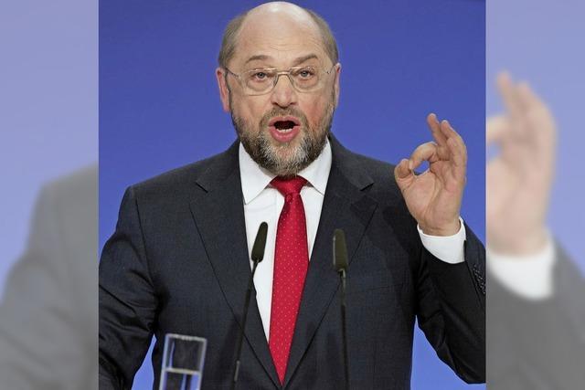 Schulz führt SPD in die Europawahl