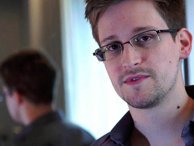 Sein erstes ZV-Interview hat Edward Snowden dem NDR gegeben.  | Foto: dpa
