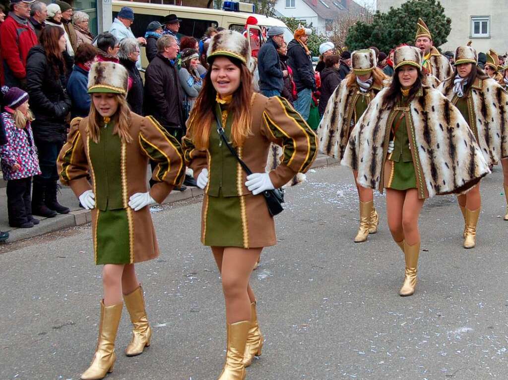 Beim Jubiläumsumzug der Freiämter Wurzelgeister herrschte beste Stimmung. Beim Jubiläumsumzug der Freiämter Wurzelgeister herrschte beste Stimmung.