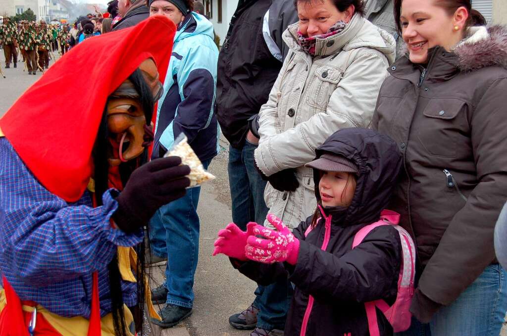 Beim Jubiläumsumzug der Freiämter Wurzelgeister herrschte beste Stimmung. Beim Jubiläumsumzug der Freiämter Wurzelgeister herrschte beste Stimmung.