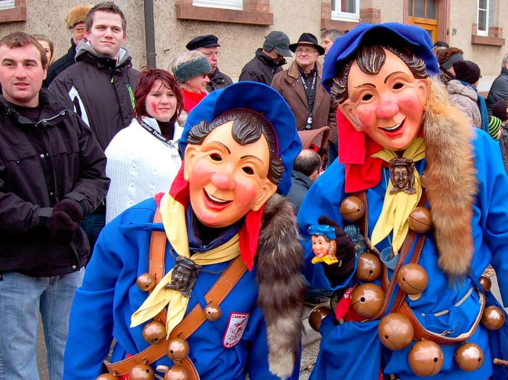 Beim Jubiläumsumzug der Freiämter Wurzelgeister herrschte beste Stimmung. Beim Jubiläumsumzug der Freiämter Wurzelgeister herrschte beste Stimmung.