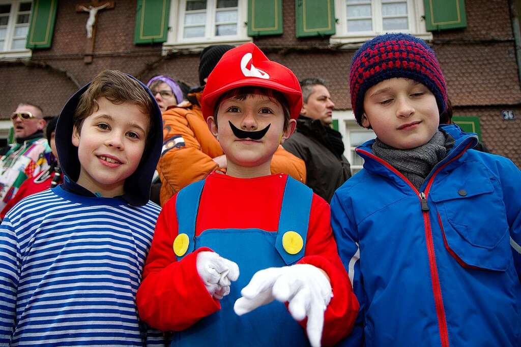 Ganz besonders gefallen hats den Jungen Besuchern mit „Super Mario“