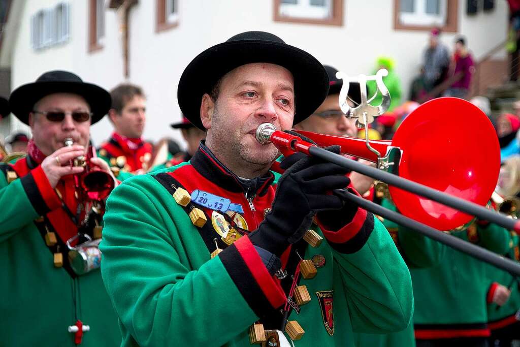 Zusammen gekommen waren der Musikverein der Niederwindener Schindeljockel...