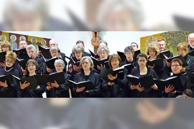 Kammerchor schenkt sich ein Konzert