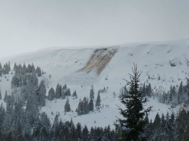 Am Baldenweger Buck lste  am vergange...awinen in einem Winter am Feldberg ab.  | Foto: Peter Francke