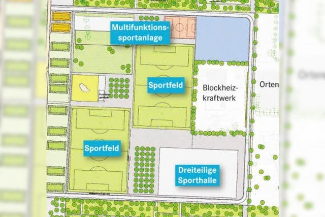 Gemeinderat stimmt einstimmig für dreiteilige Sporthalle und neue Freisportflächen