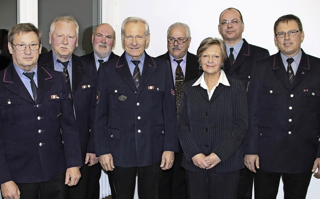 Stadtkommandant Harald Vgtle,  Abteil...hrige Ttigkeit in der Abteilungswehr.  | Foto: herbert trogus