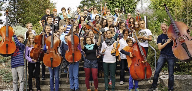 Beim groen Festakt spielt natrlich auch das Orchester eine groe Rolle.   | Foto: Musikschule Markgrflerland