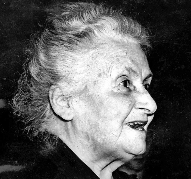 Maria Montessori   | Foto: dpa