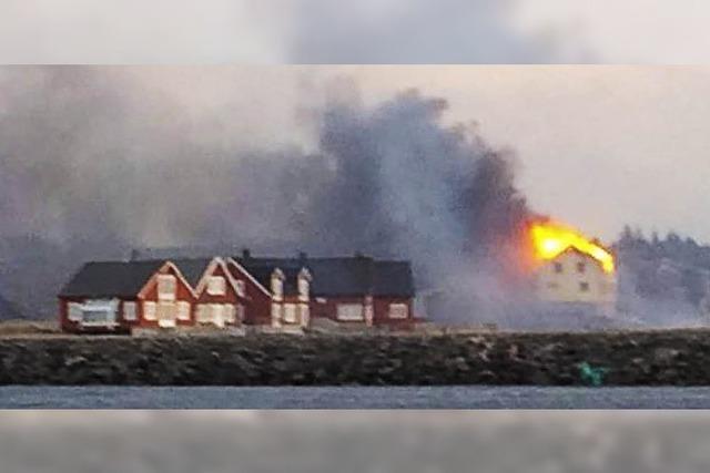 90 Häuser in Norwegen abgebrannt