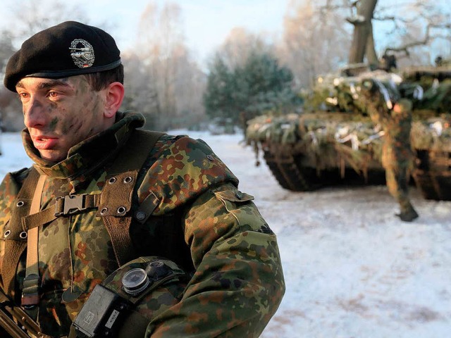 Deutscher Soldat in Letzlingen  | Foto: dpa