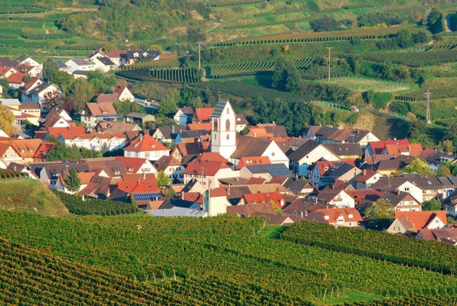 Oberbergen ist von den Vogtsburger Sta...er bedroht, hat ein Gutachten ergeben.  | Foto: Benjamin Bohn