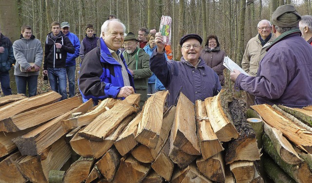 Um die Versteigerung  attraktiver zu g...hungen wie ein  Vesperspeck versteckt.  | Foto: christine weirich