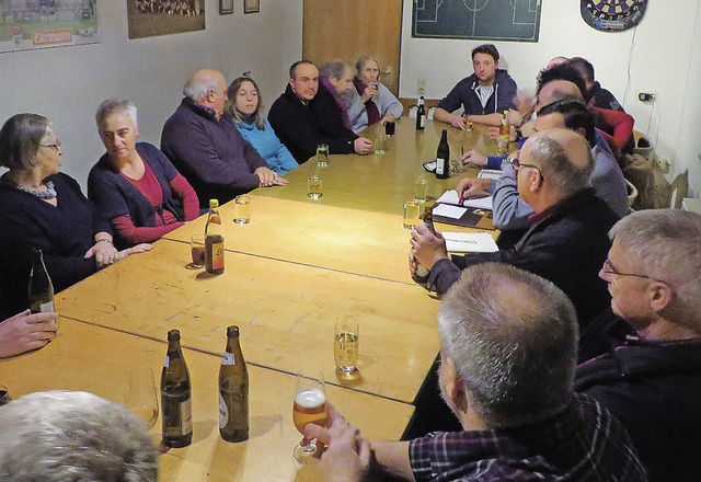 Gut besucht war die Diskussionsrunde der FDP in Kleinkems.   | Foto: privat