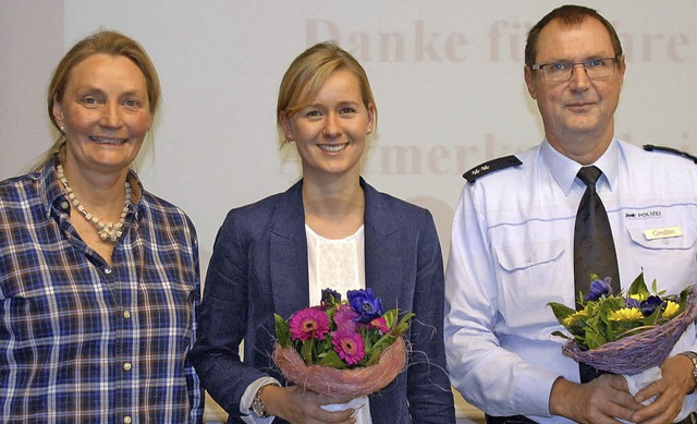 ber Cybermobbing  referierten Jennife...ltung der Gertrud-Luckner-Realschule.   | Foto: Leony Stabla