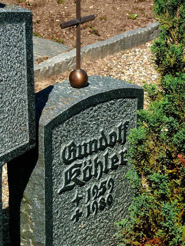 Khlers Grab in Bischoffingen  | Foto: kiefer gerhard