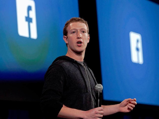 Facebook-Grnder Mark Zuckerberg  | Foto: dpa
