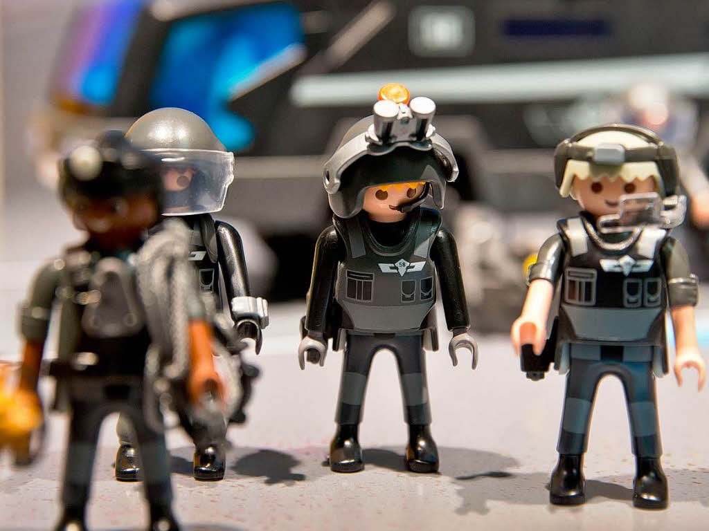 "SEK Polizei"-Spielzeugfiguren von Playmobil