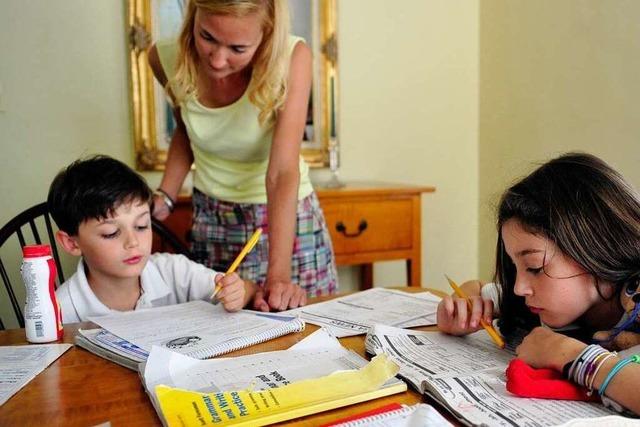 Wie sehr dominiert die Schule das Familienleben?