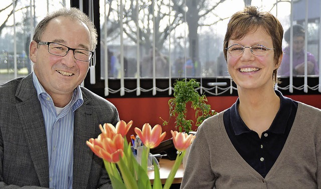 Manfred Stratz und Marit Johannsen   | Foto: Ralf H. Dorweiler