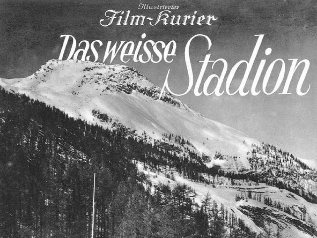 Olympia in St. Moritz: Arnold Fanck filmte 1928 die Winterspiele.   | Foto: Verlag fr Filmschriften(ZDF)
