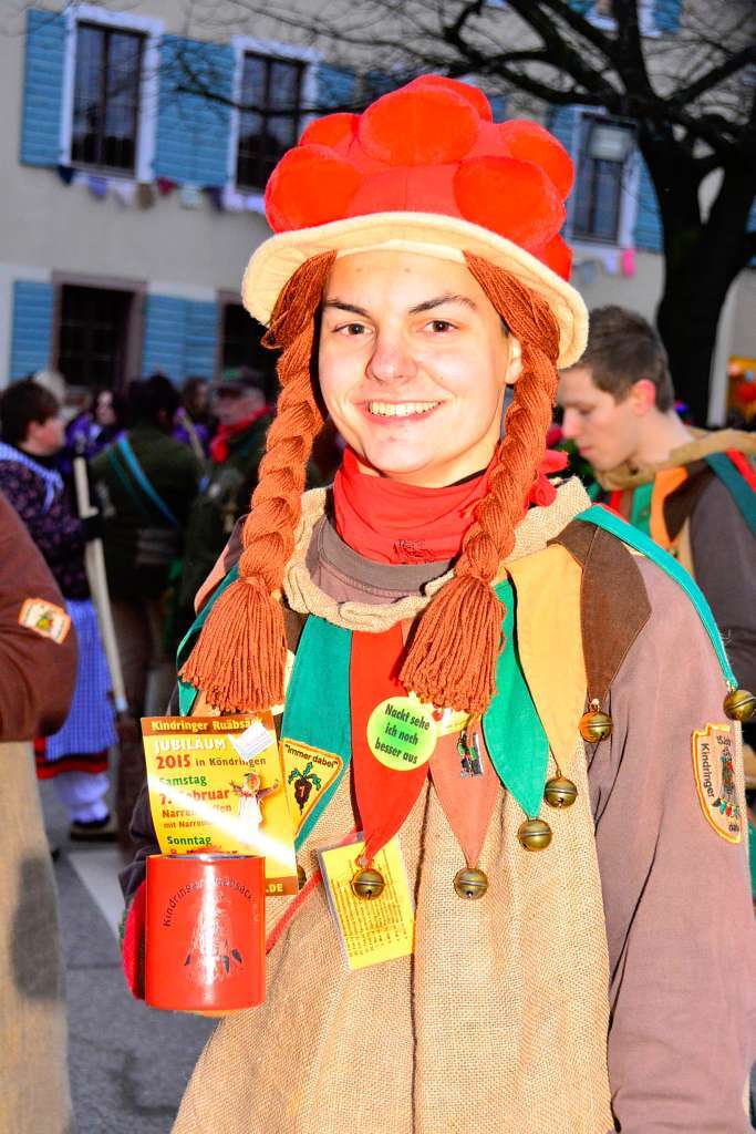 Ein Kindringer Ruabsack mit Bollehut. Ein Kindringer Ruabsack mit Bollehut.