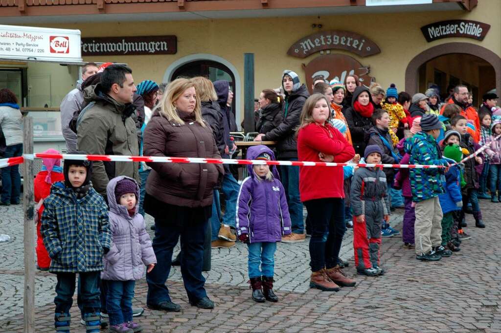 Impressionen vom Narrenbaumstellen in Grwihl