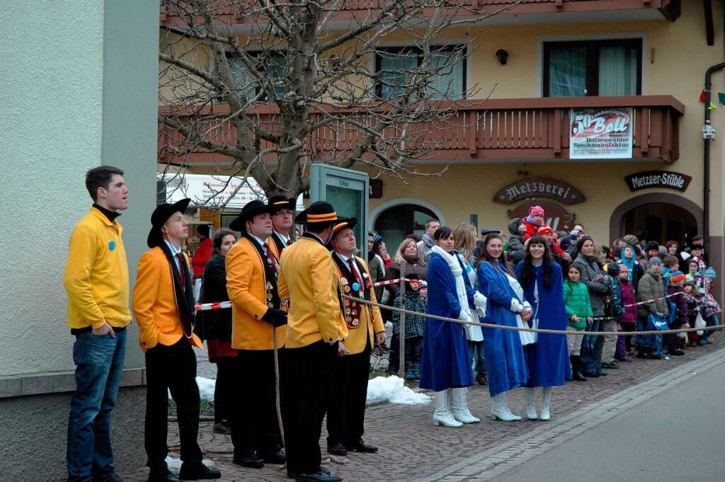 Impressionen vom Narrenbaumstellen in Grwihl