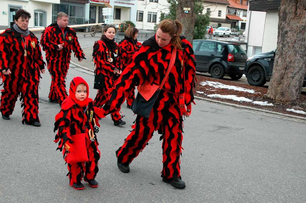 Impressionen vom Narrenbaumstellen in Grwihl